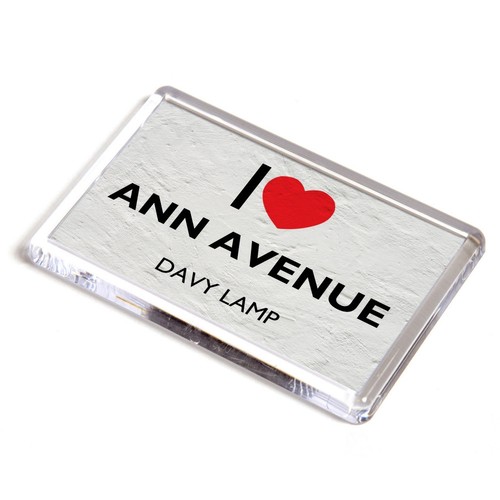 Fridge magnet love ann - i,