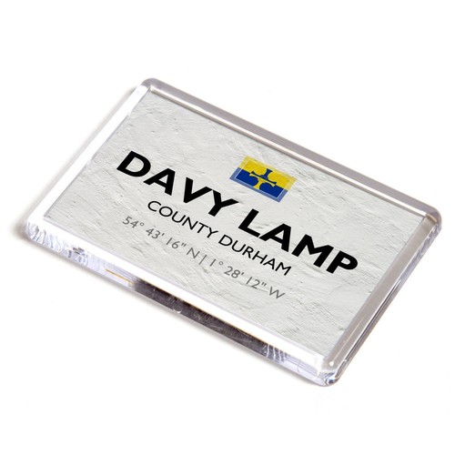 Fridge magnet davy - davy, lamp
