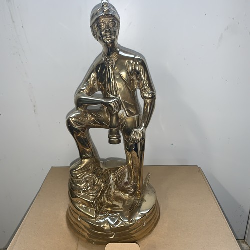 Vintage large brass miner - large,