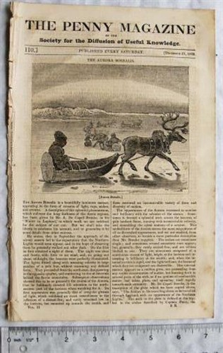 1833 the penny magazine - the, no