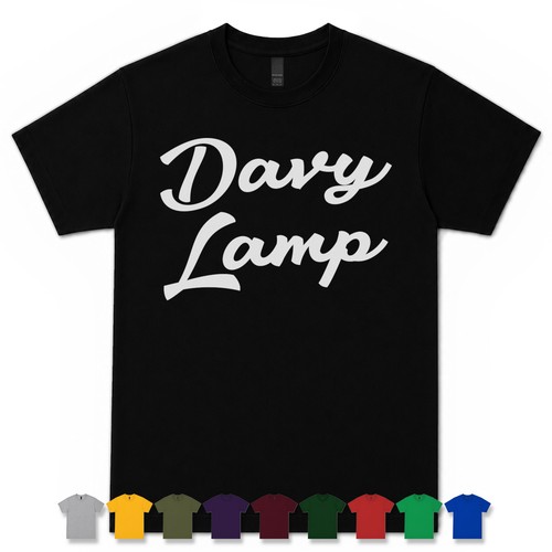 Davy lamp retro - retro, t-shirt