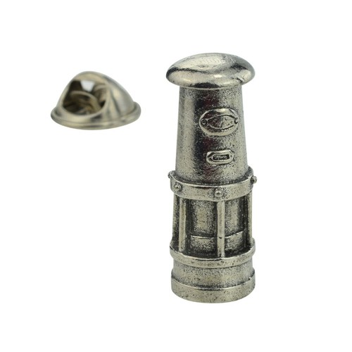 Welsh davy lamp pewter - lamp,