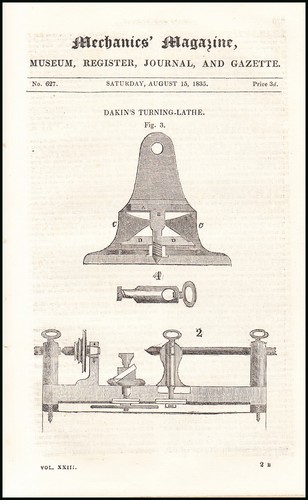 Dakin turning lathe - dakin's, turning-lathe;