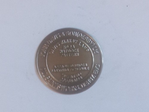 Miners lamp makers name - , badge