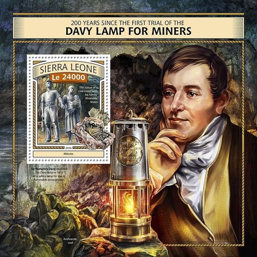 Humphry davy lamp for miners - humphry,